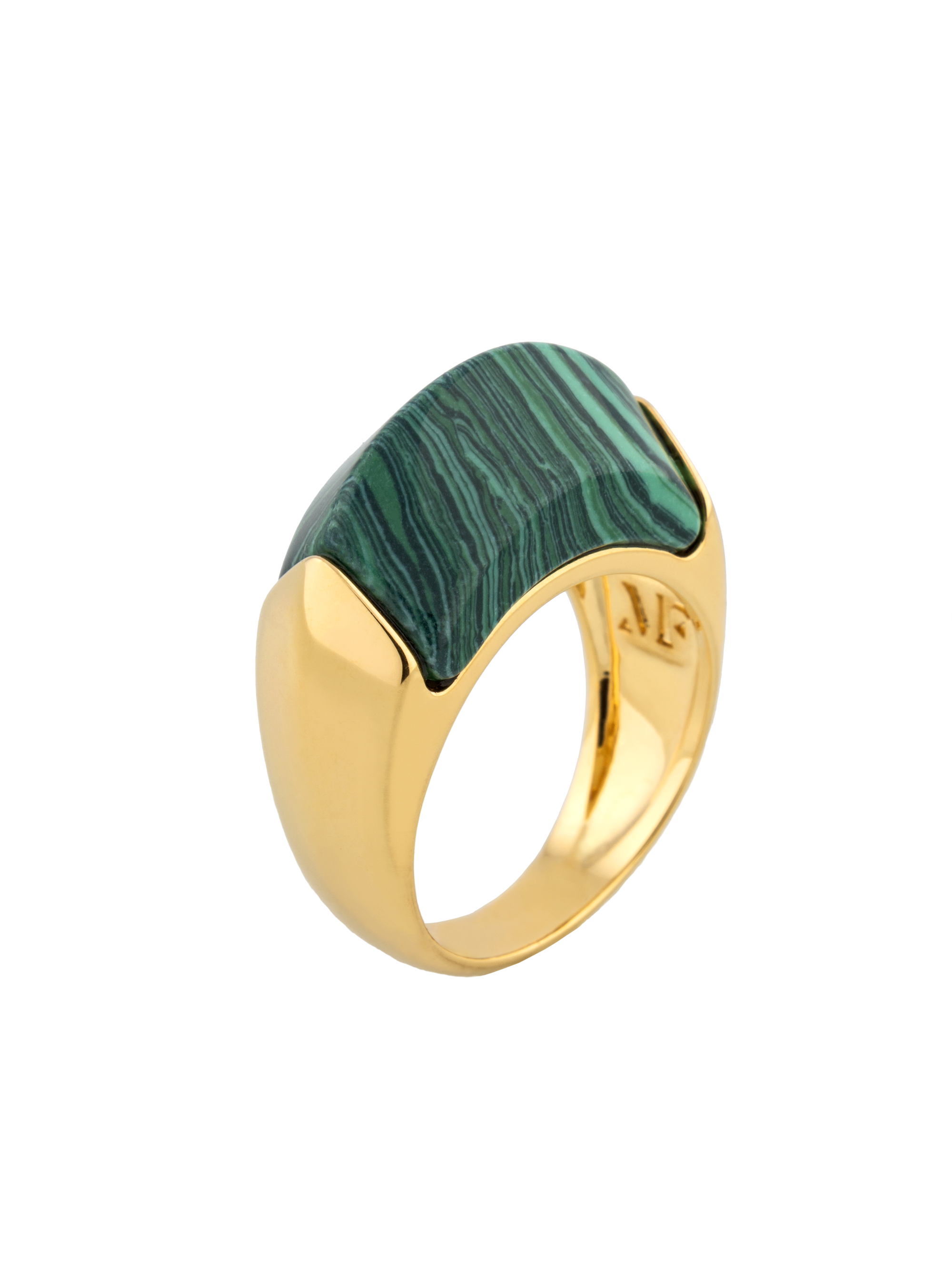 Malachite Tempo Ring