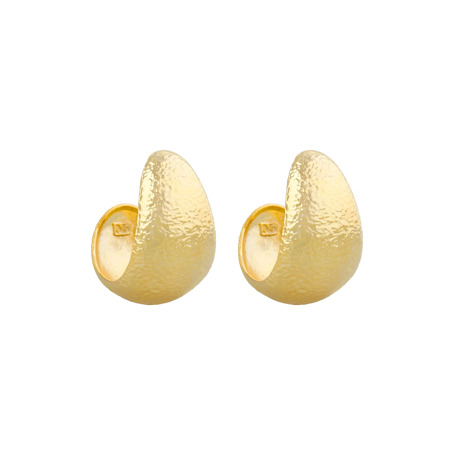 Large Golden Allegory Earrings