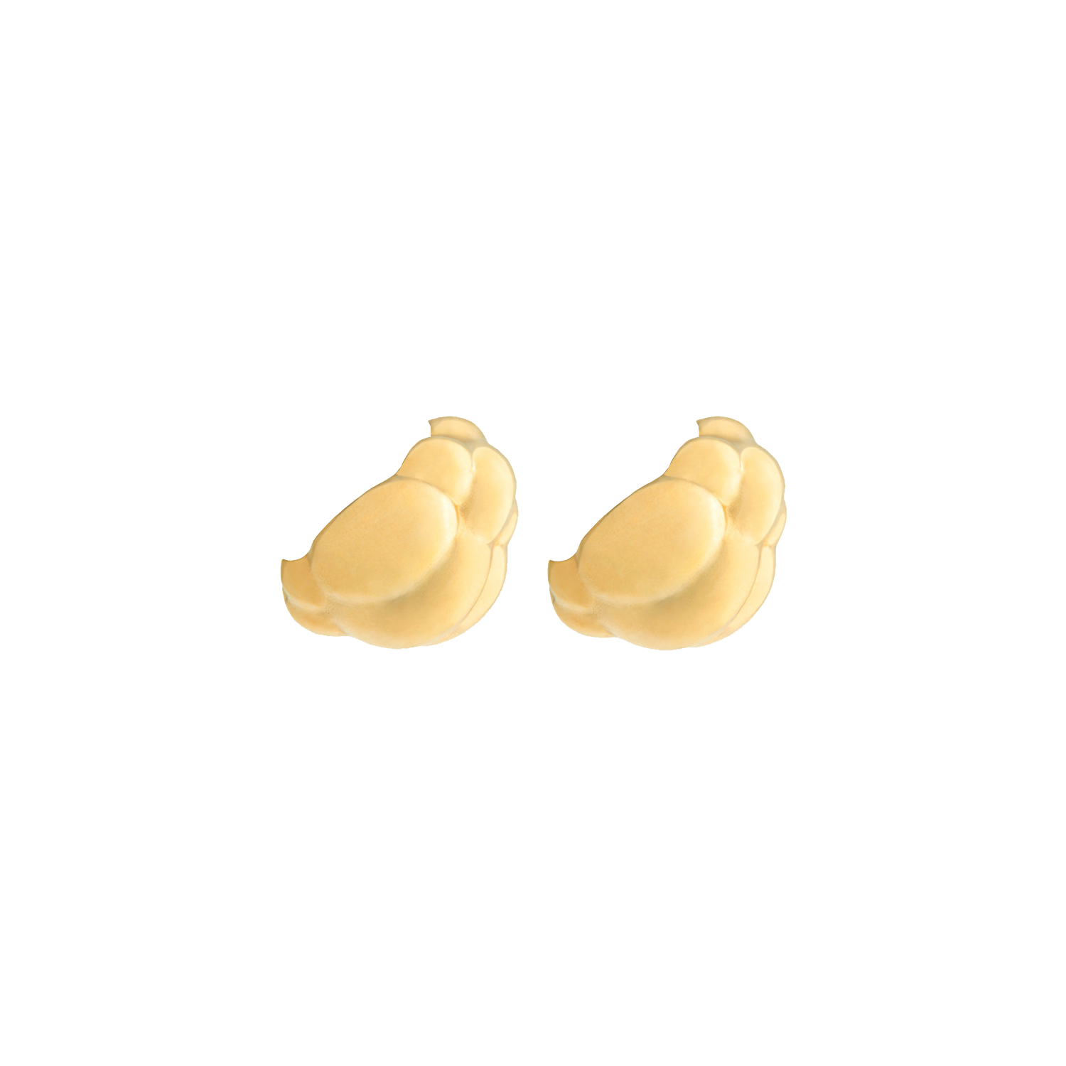 Large Golden California Earrings