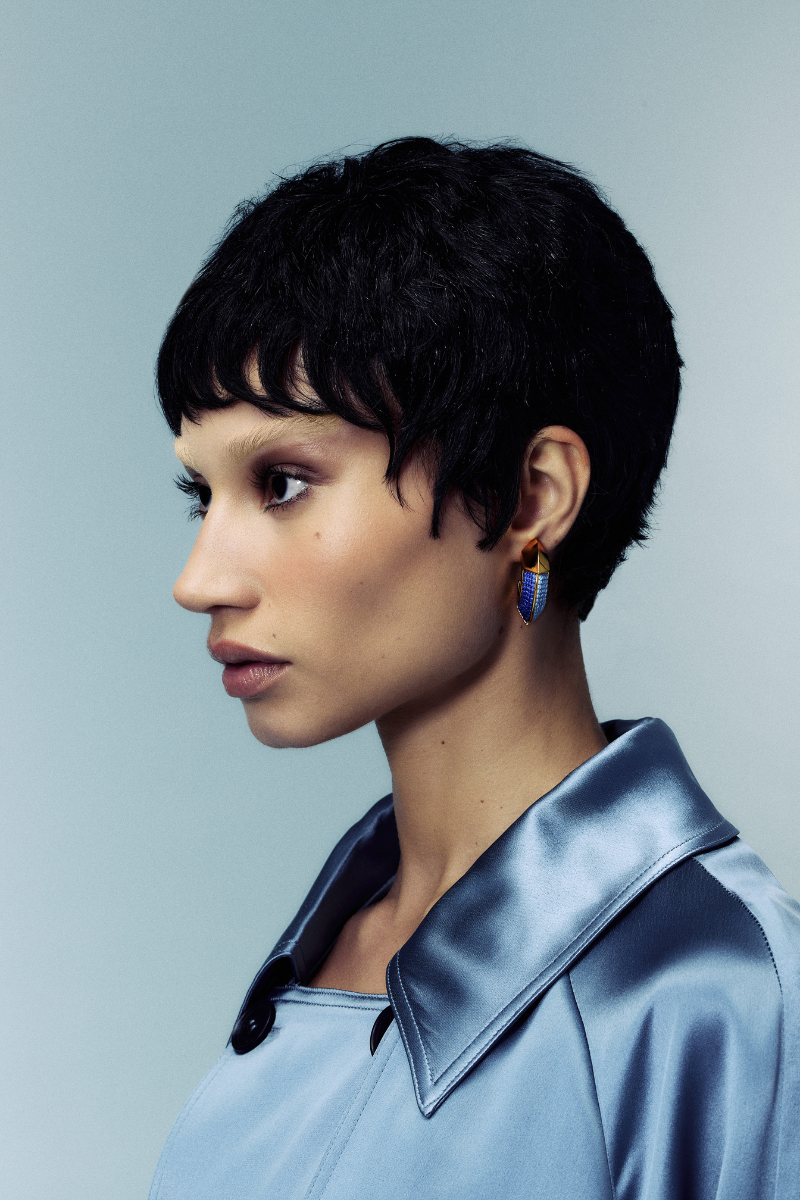 Blue Memoria Earrings