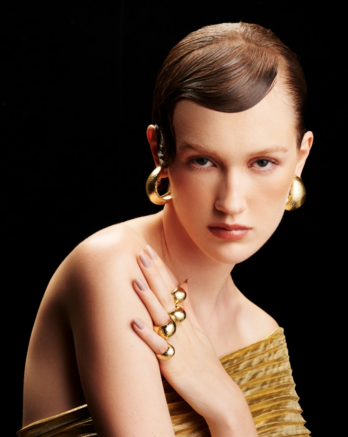 Golden Allegory Ring