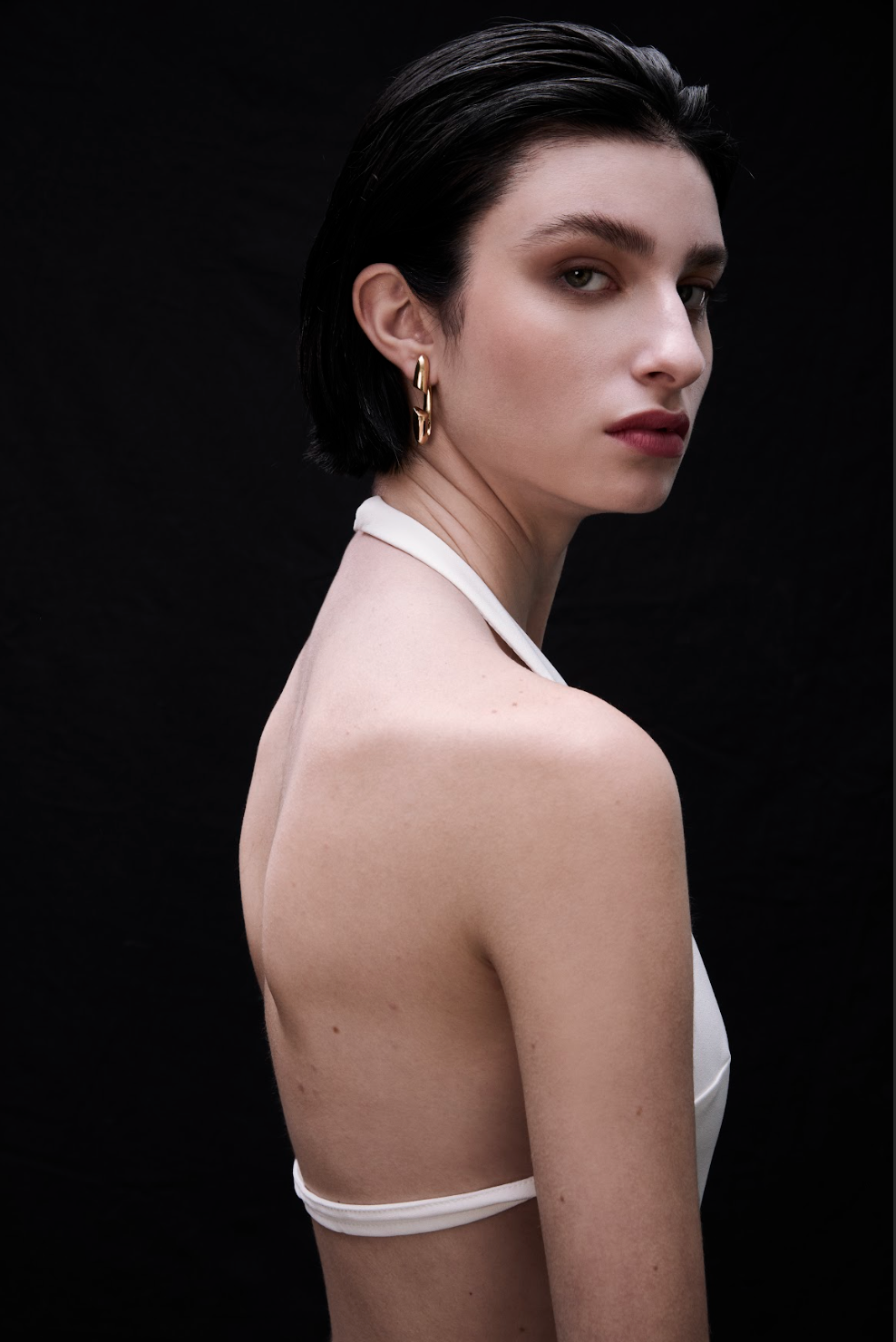 Golden Corte Earrings