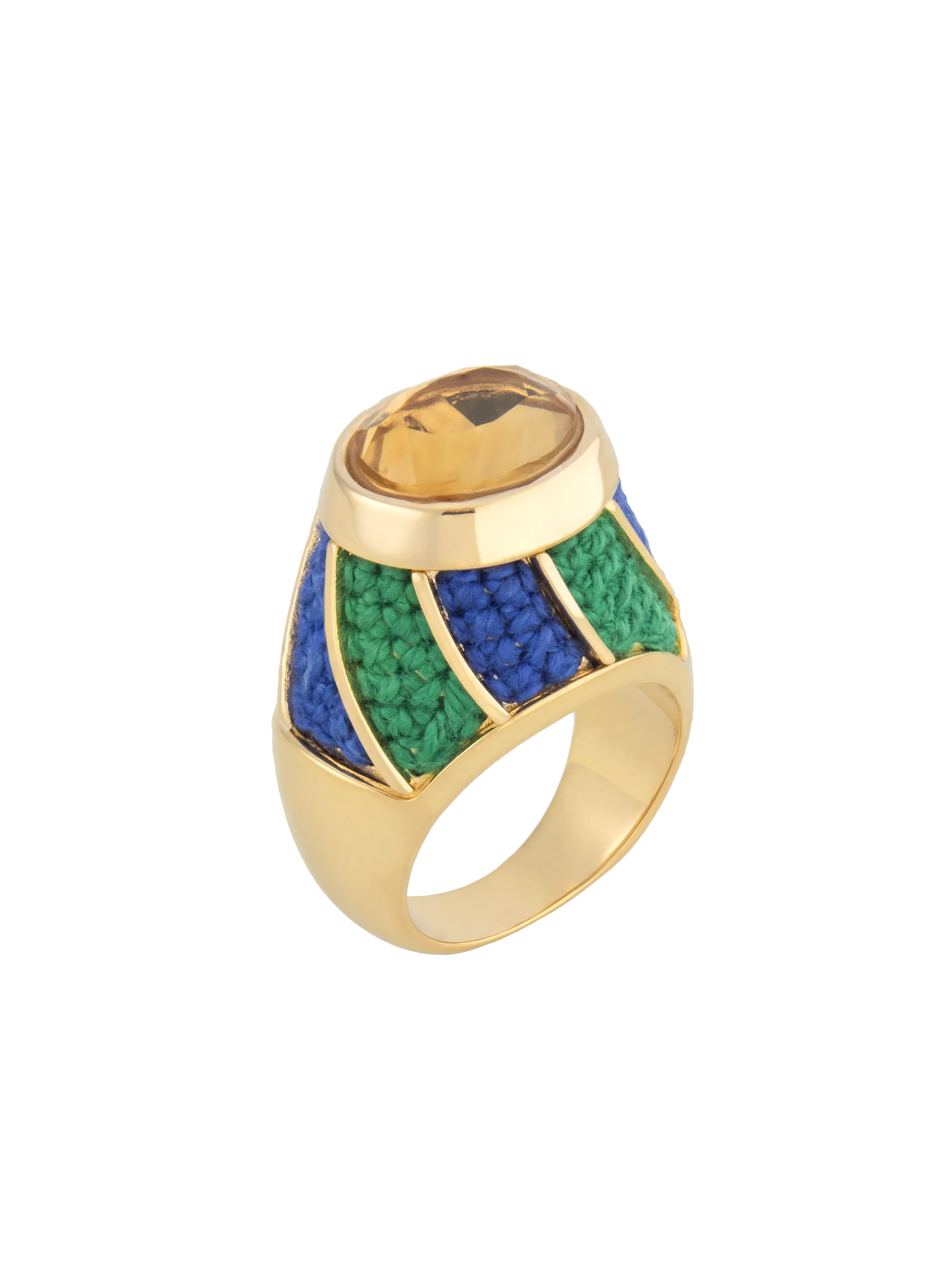 Lolly Ring - Blue and Green