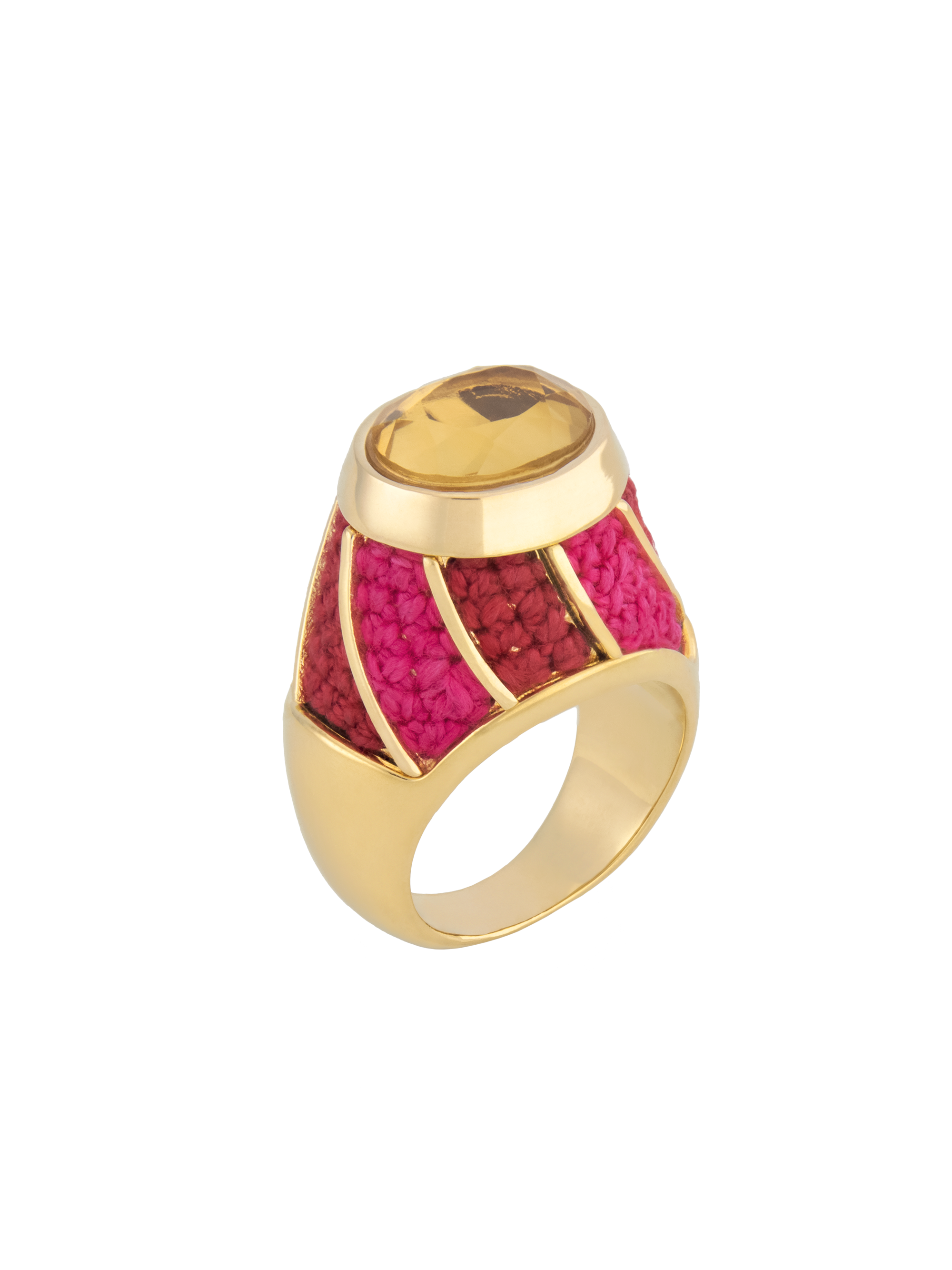 Lolly Ring - Red and Pink
