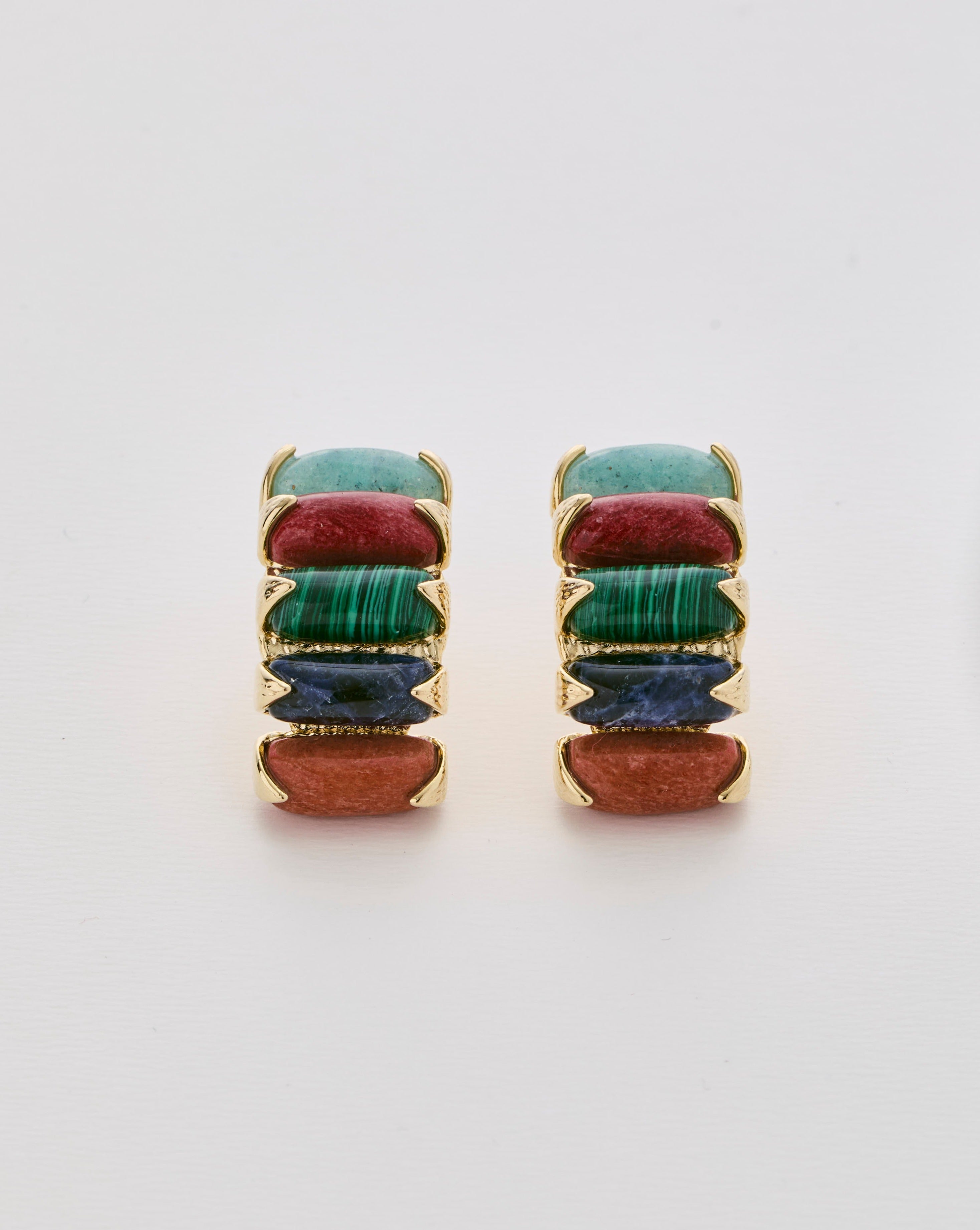 Multicoloured Ponte Earrings