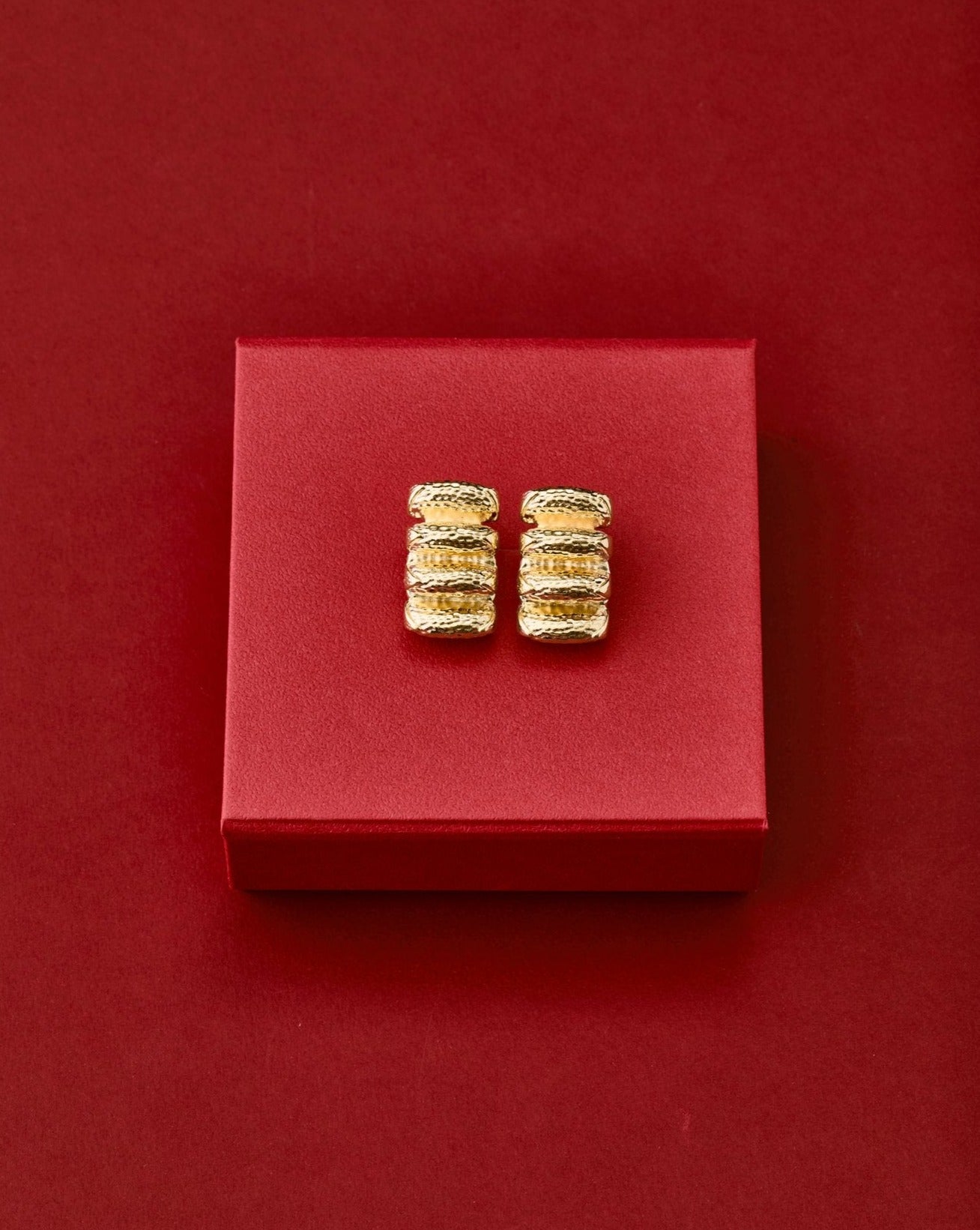 Gold Ponte Earrings