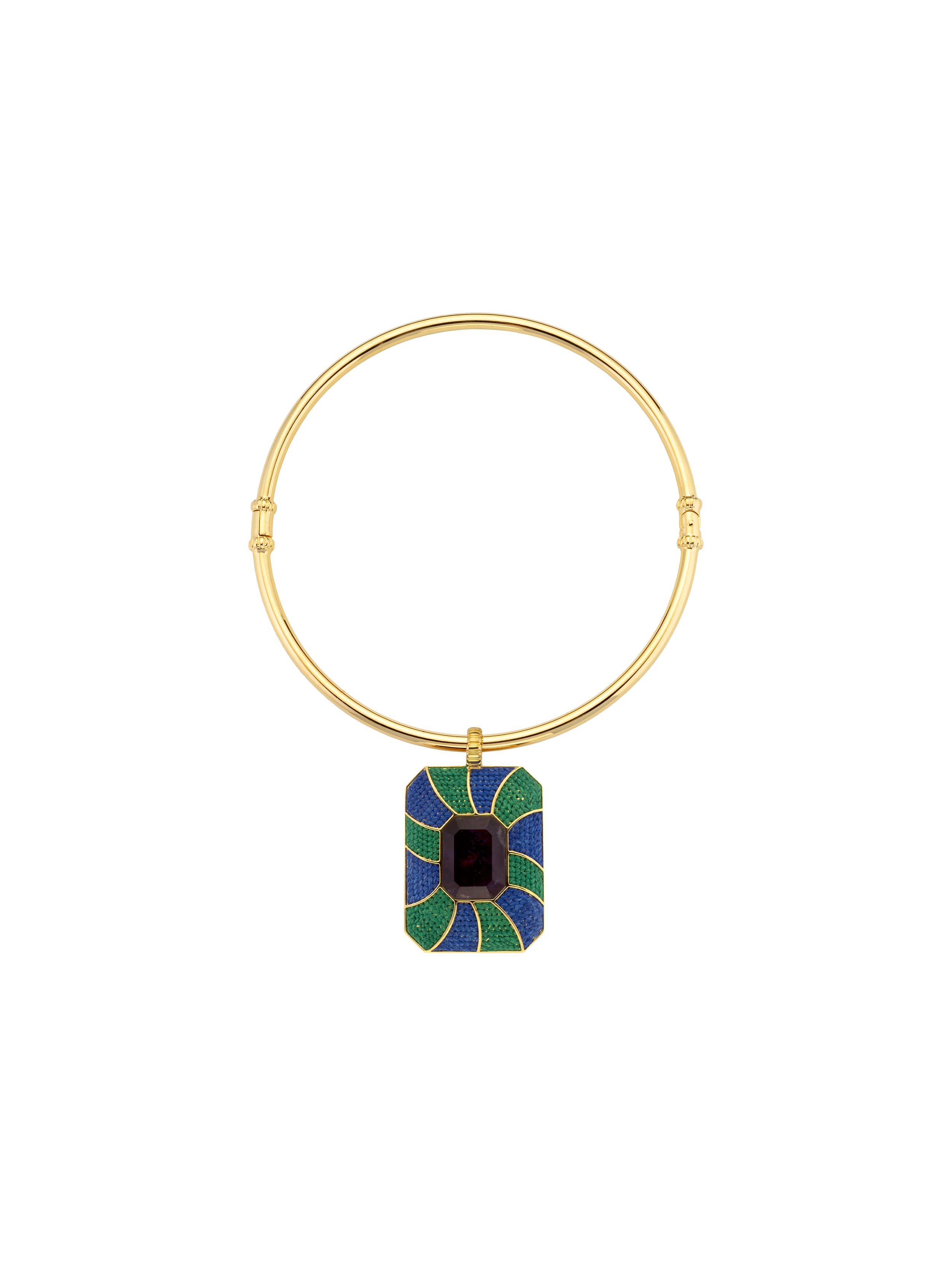 Lolly Necklace - Blue and Green