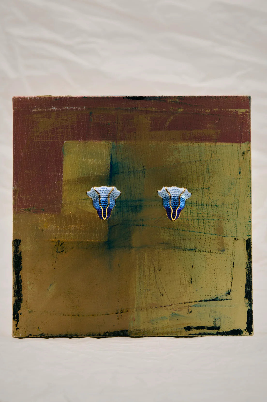 Resolução Earrings in Blue
